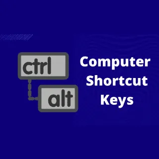 Shortcut Keys of Computer
