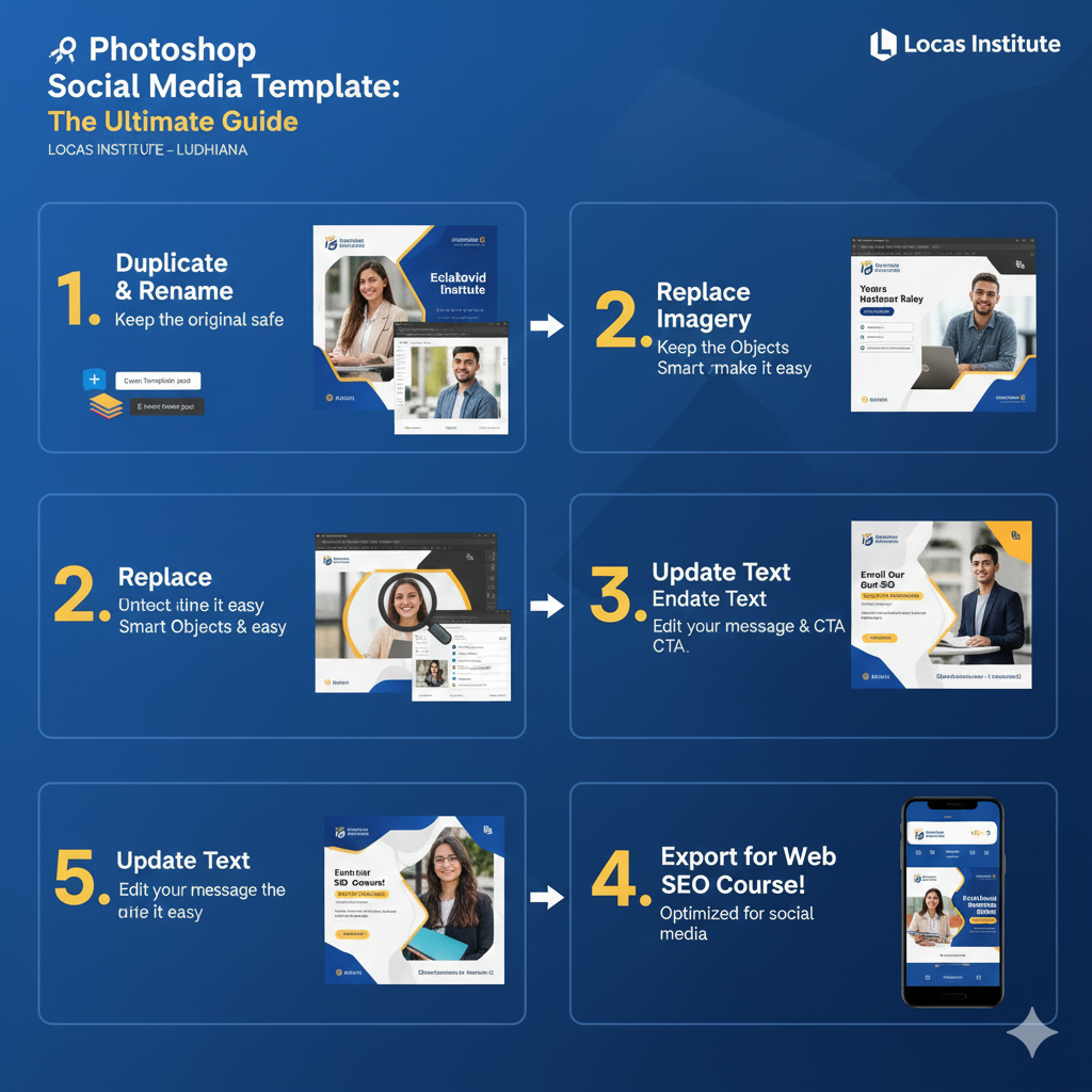 A Step-by-Step Guide to Using Your Photoshop Social Media Template