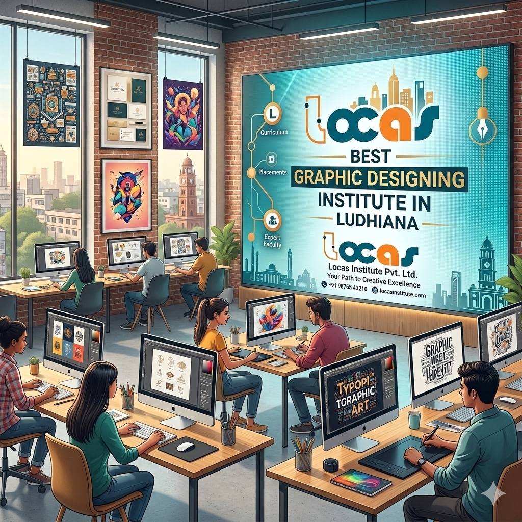 Best Graphic Designing Institute in Ludhiana – Locas